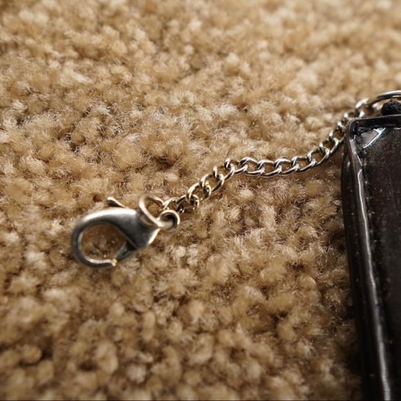 Kate Spade Black Glitter Bug Zip Pouch - Picture 6 of 8